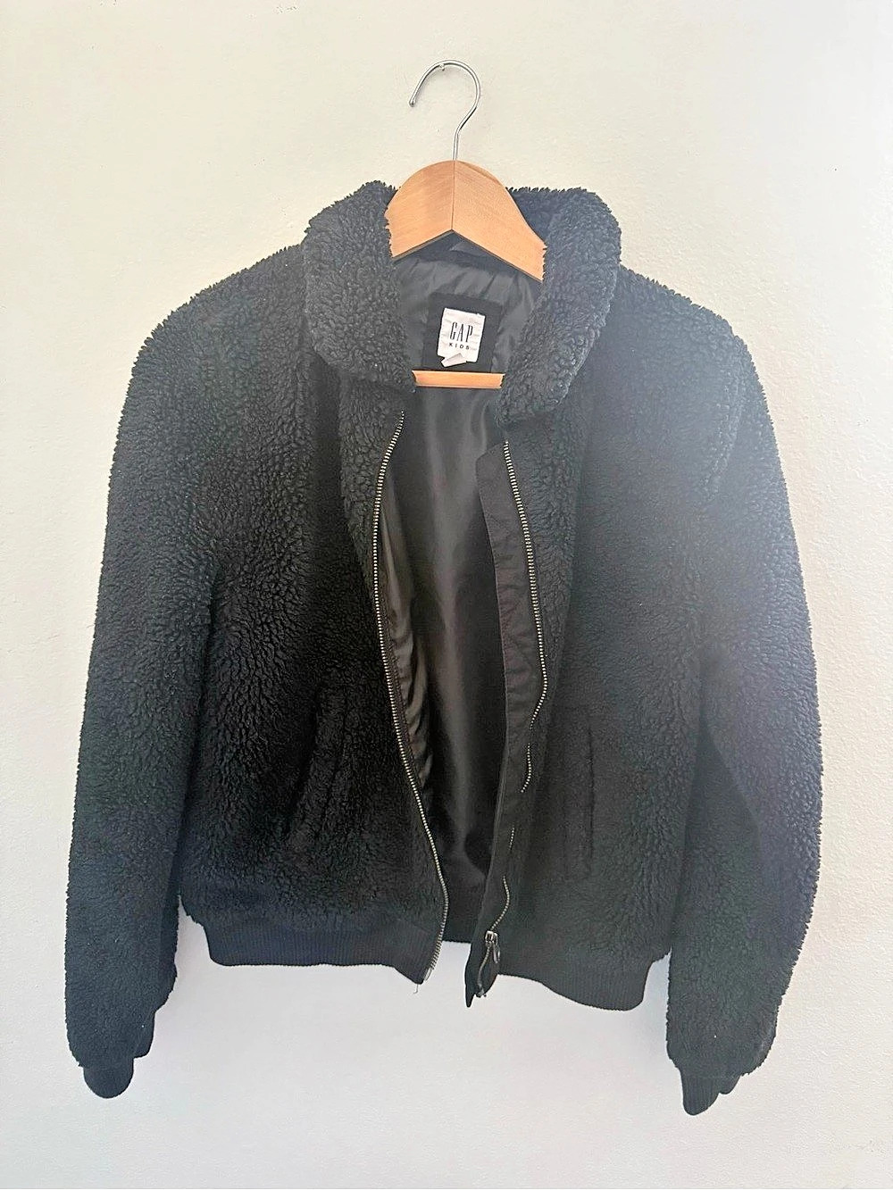 Gap Kids Black Fleece Jacket